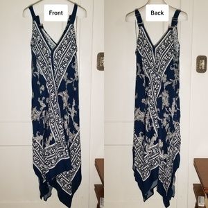 ⭐Host Pick⭐ Scarf Print Maxi Dress By Denim 24/7